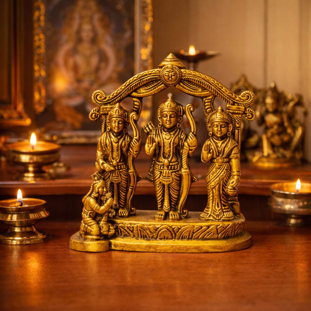 Ram Darbar Brass Idol