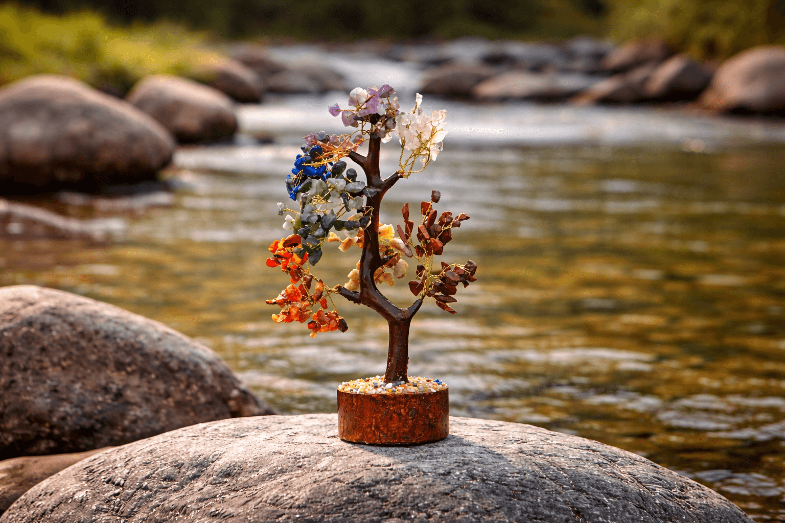 7 Chakra Gemstone Tree