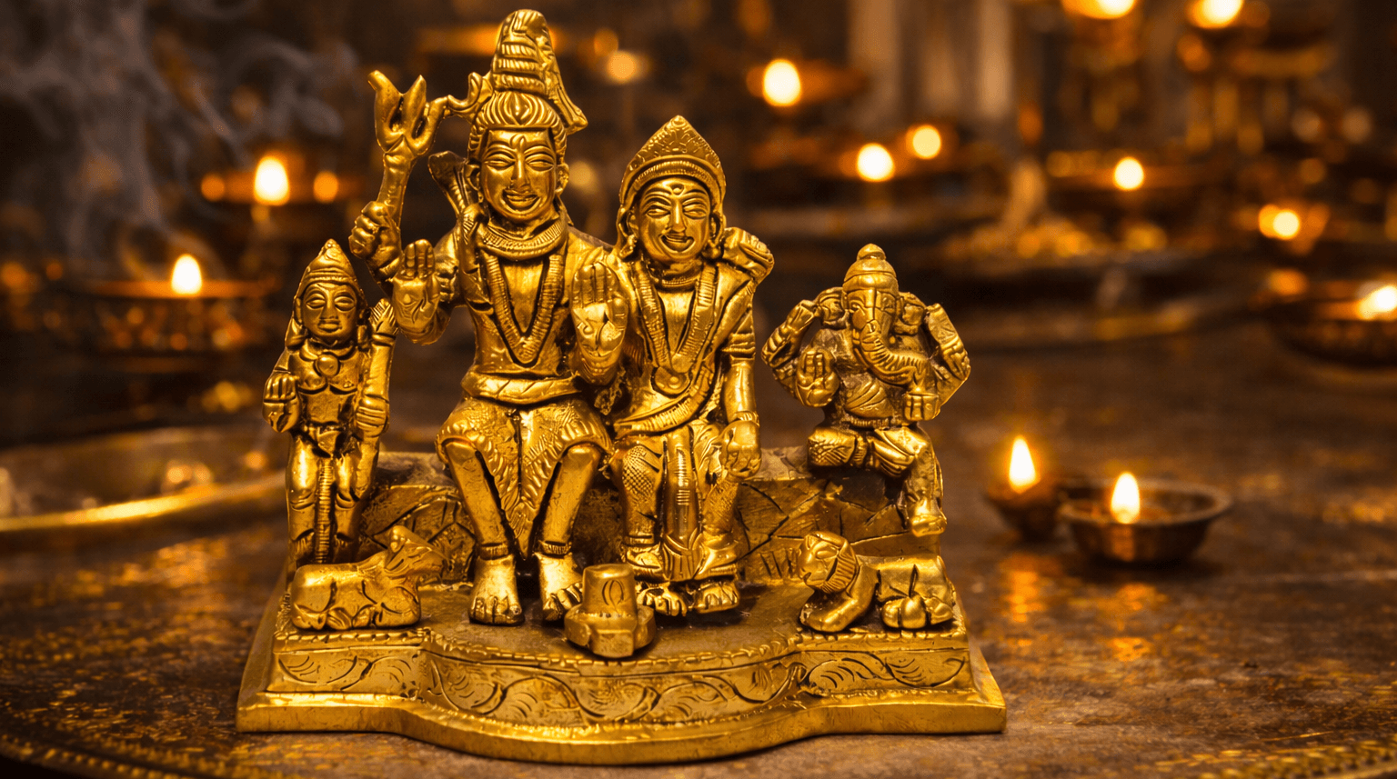 Ram Darbar Brass Idol