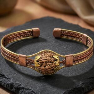 7 mukkhi rudraksha copper Bracelet